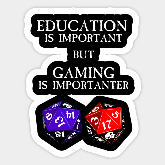 Education Is Important Sticker by SimonBreeze